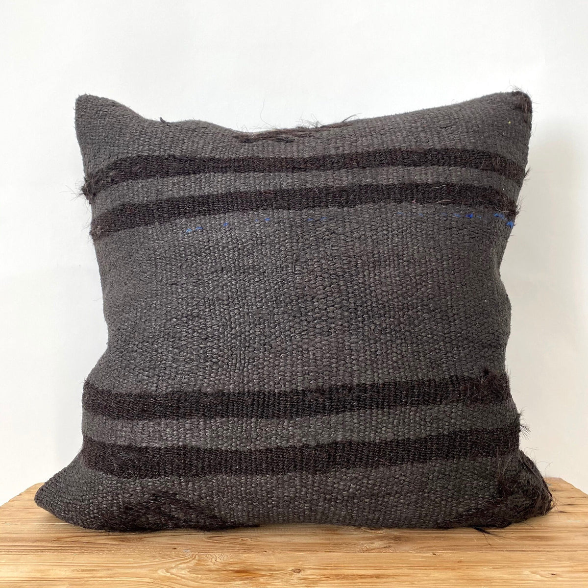 Lydian - Brown Hemp Pillow Cover