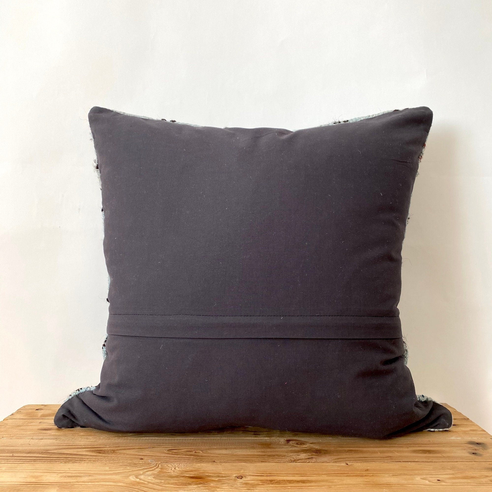 Calluna - Blue Hemp Pillow Cover