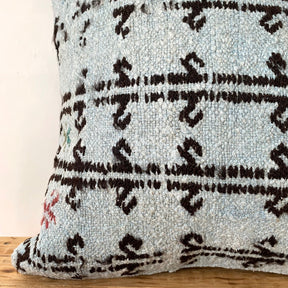 Calluna - Blue Hemp Pillow Cover