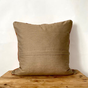 Yessenia - Orange Hemp Pillow Cover