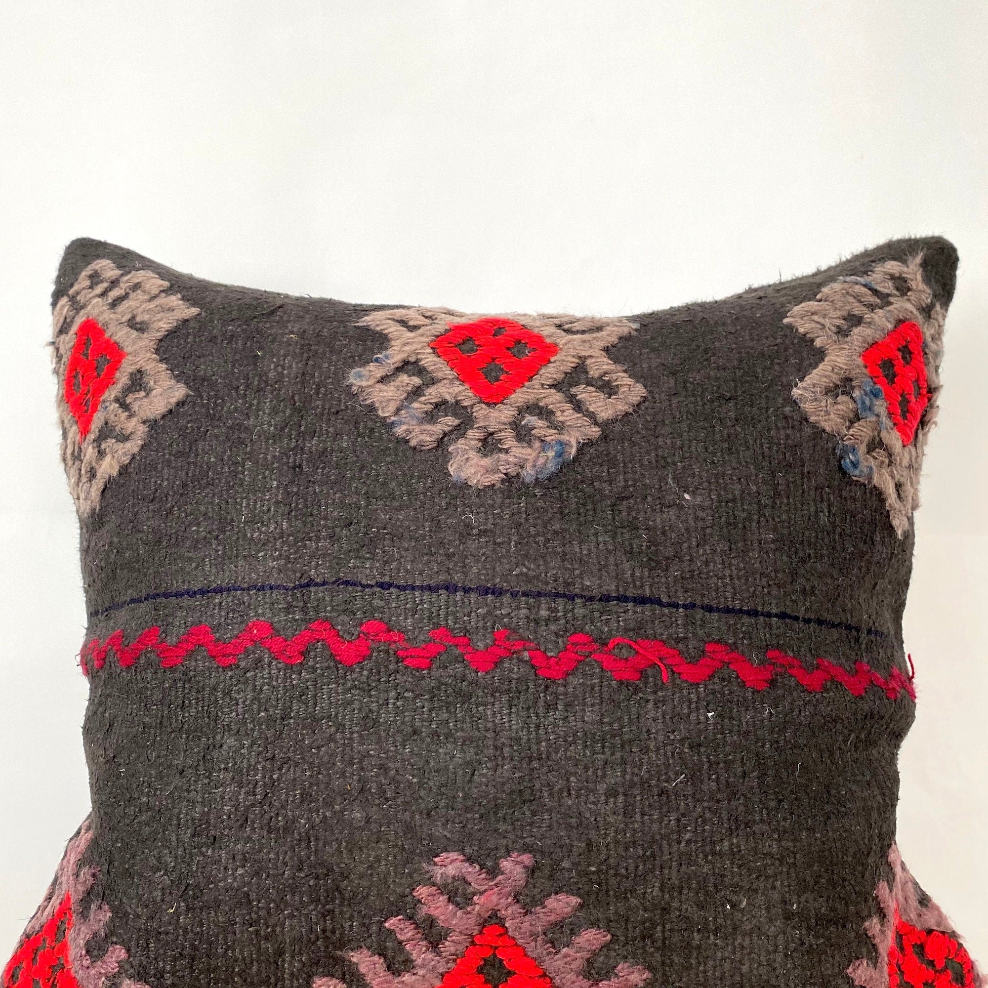 Lenina - Brown Hemp Pillow Cover