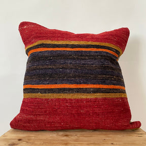 Yesenia - Red Kilim Pillow Cover