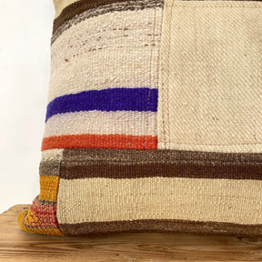 Yvette - Beige Kilim Pillow Cover