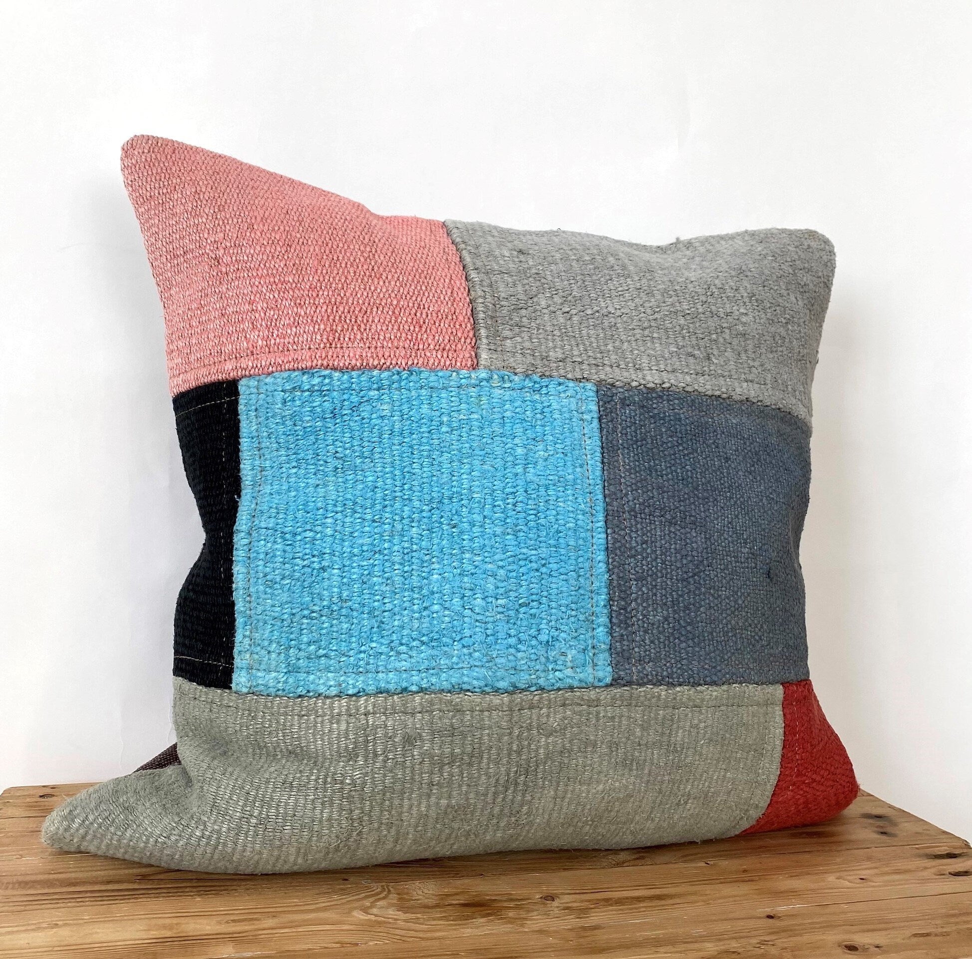 Yalena - Multi Color Kilim Pillow Cover