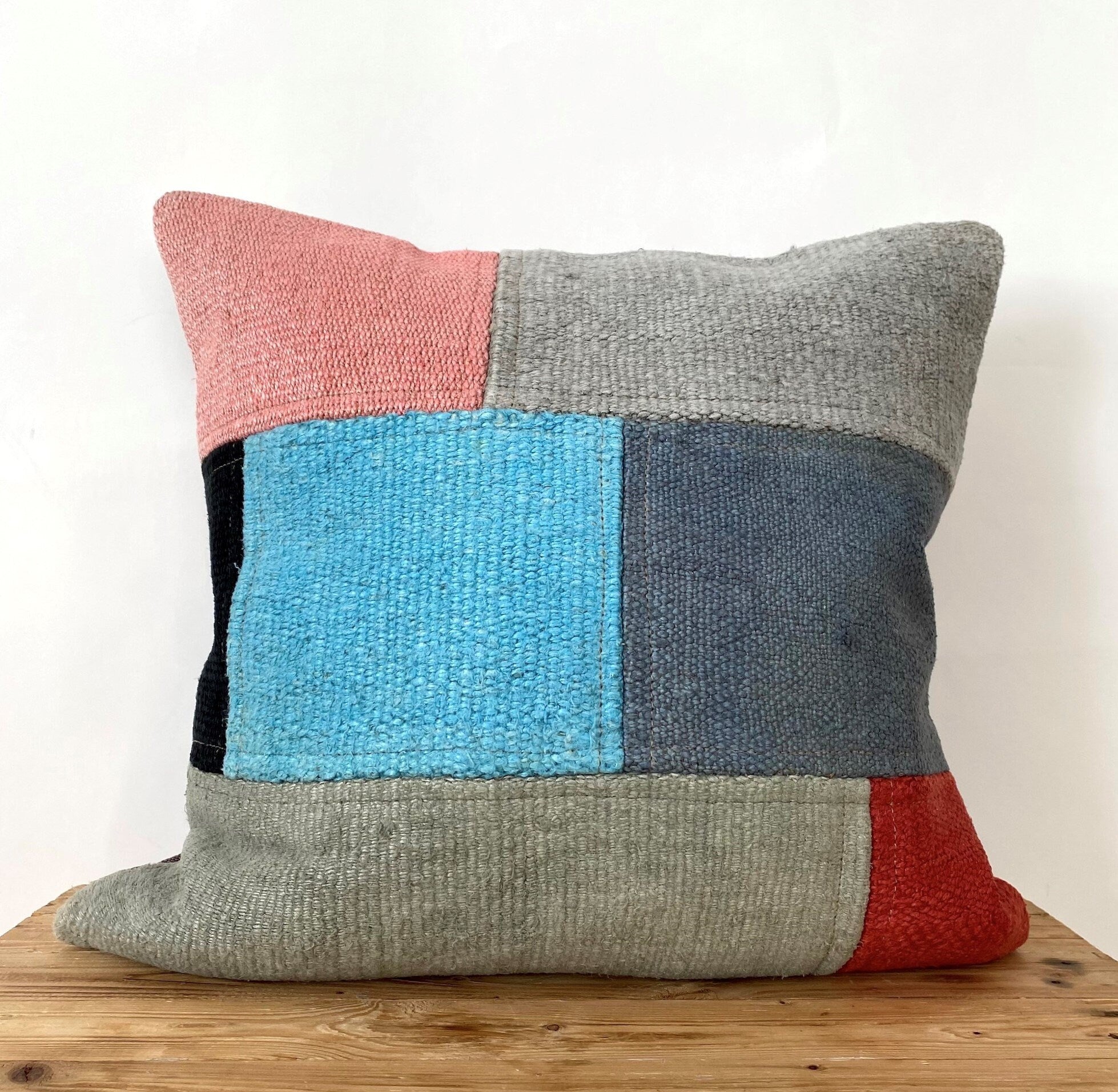 Yalena - Multi Color Kilim Pillow Cover