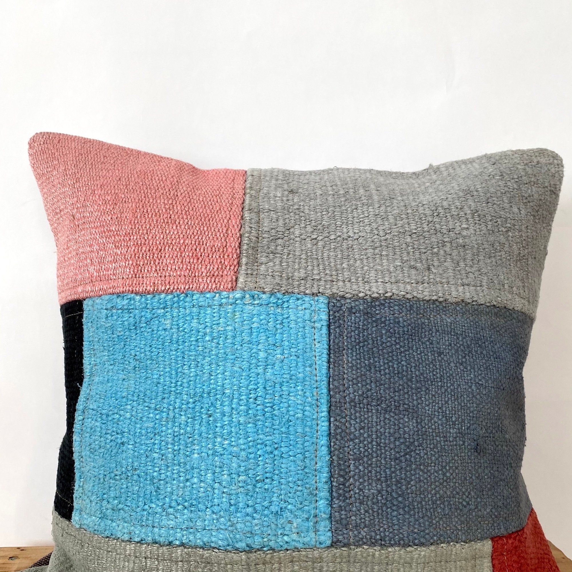 Yalena - Multi Color Kilim Pillow Cover