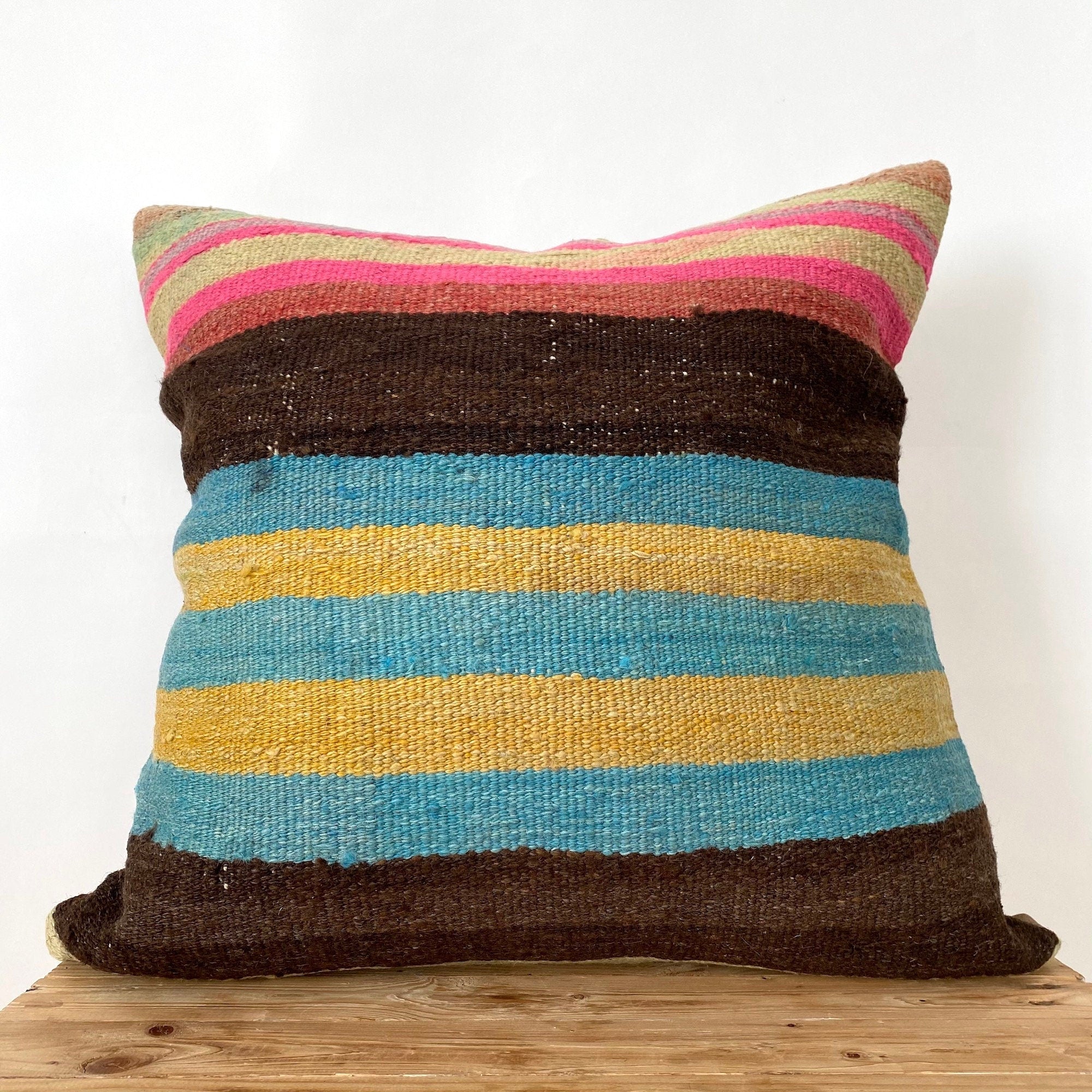 Lareina - Multi Color Kilim Pillow Cover