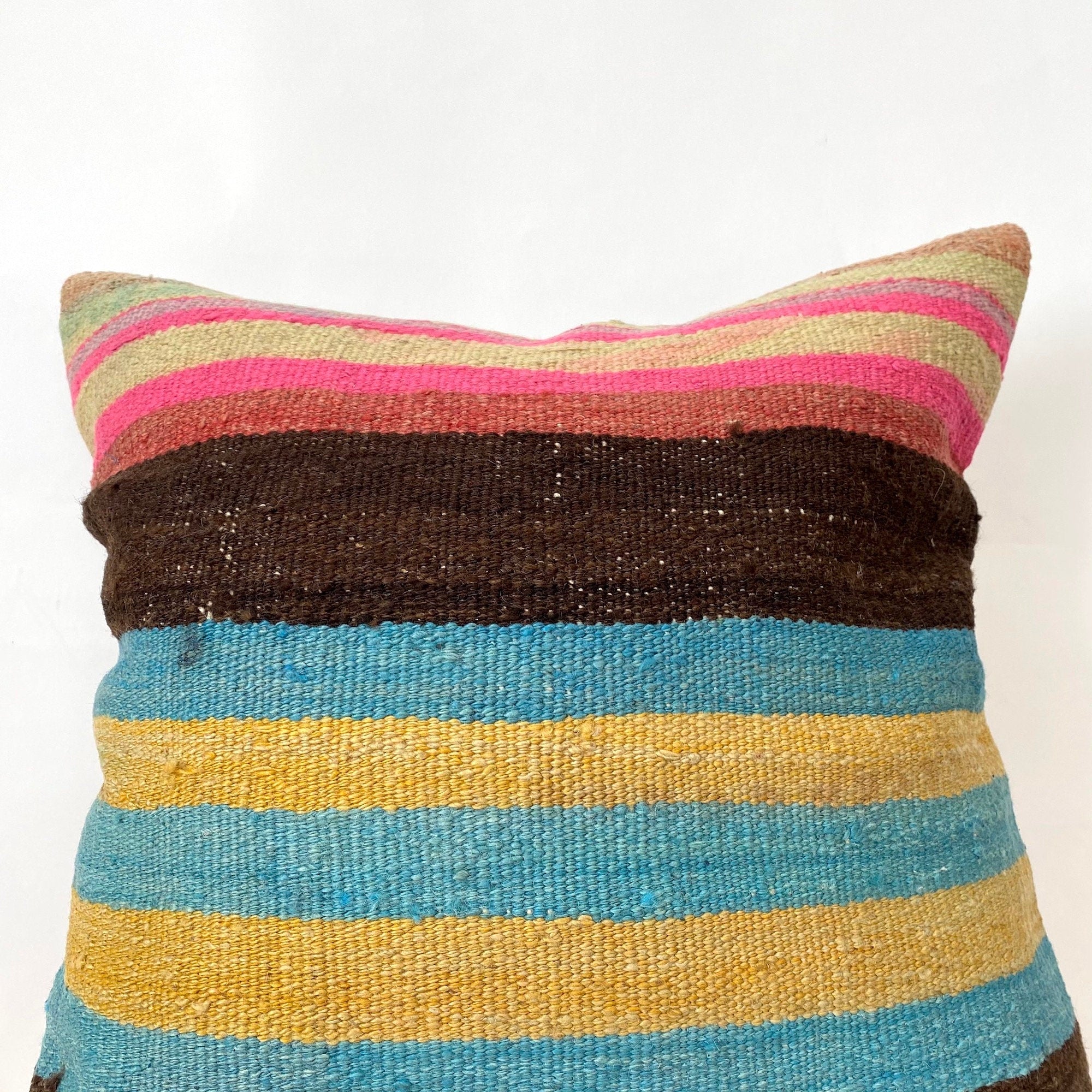 Lareina - Multi Color Kilim Pillow Cover