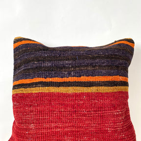 Larina - Red Kilim Pillow Cover