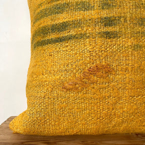 Ysella - Yellow Hemp Pillow Cover