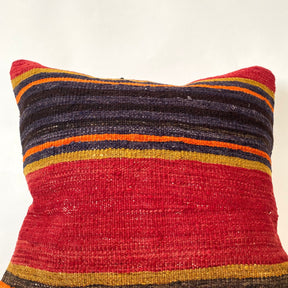 Lael - Black Kilim Pillow Cover