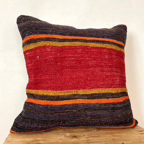 Lisbeth - Black Kilim Pillow Cover