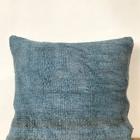 Cosette - Blue Hemp Pillow Cover