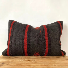 Leandra - Brown Hemp Pillow Cover