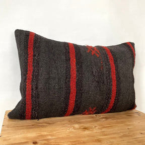 Leandra - Brown Hemp Pillow Cover