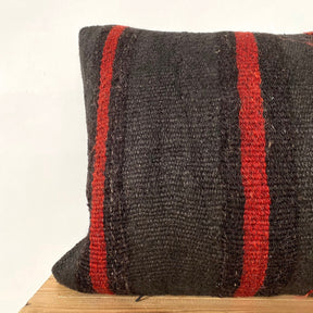 Leandra - Brown Hemp Pillow Cover