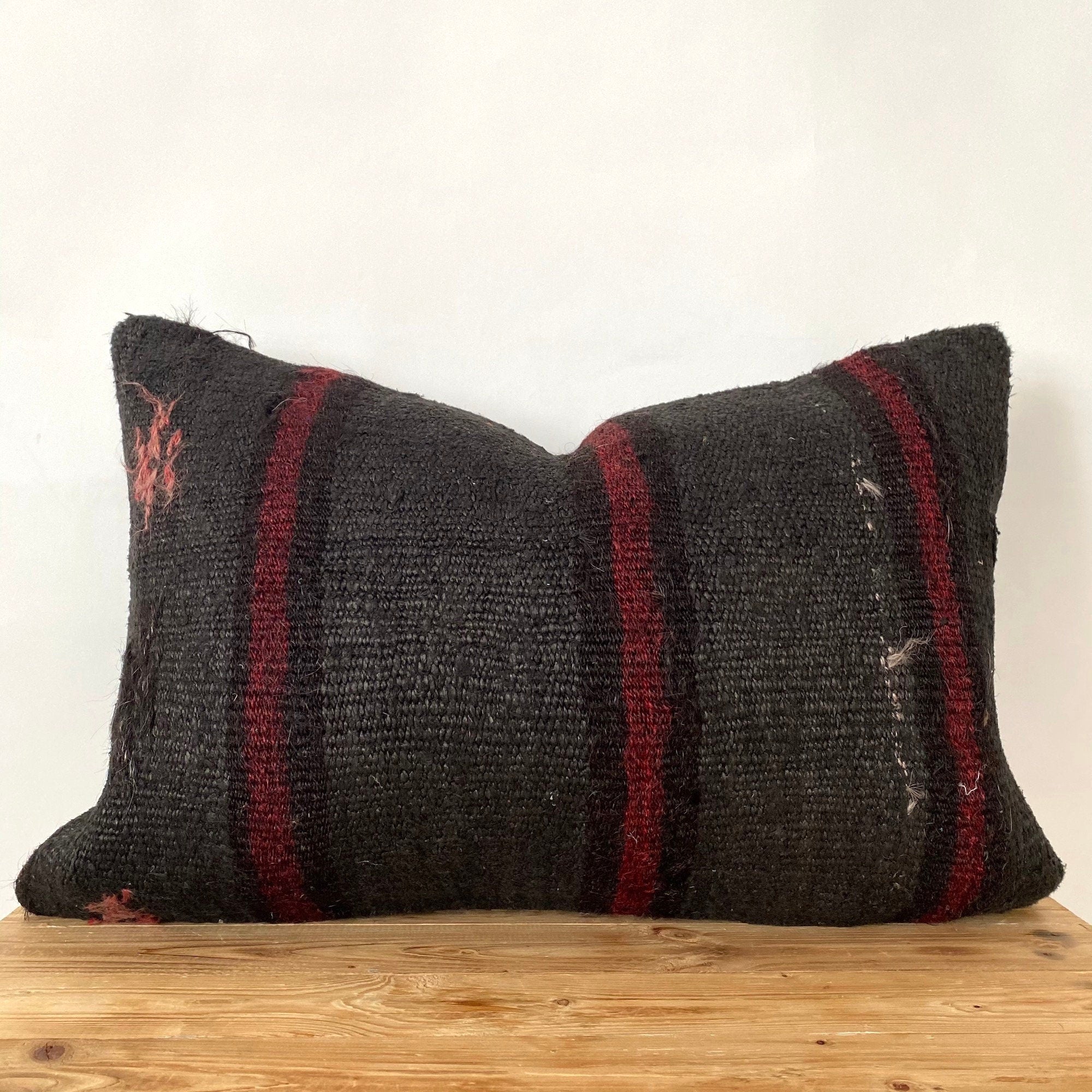 Lysette - Brown Hemp Pillow Cover