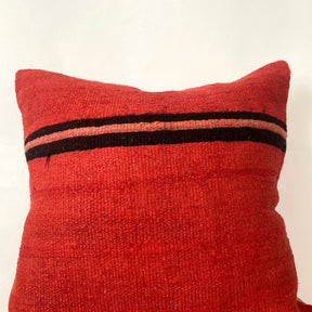 Yolisa - Red Hemp Pillow Cover