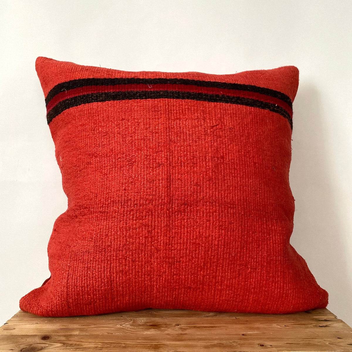 Ysolina - Red Hemp Pillow Cover