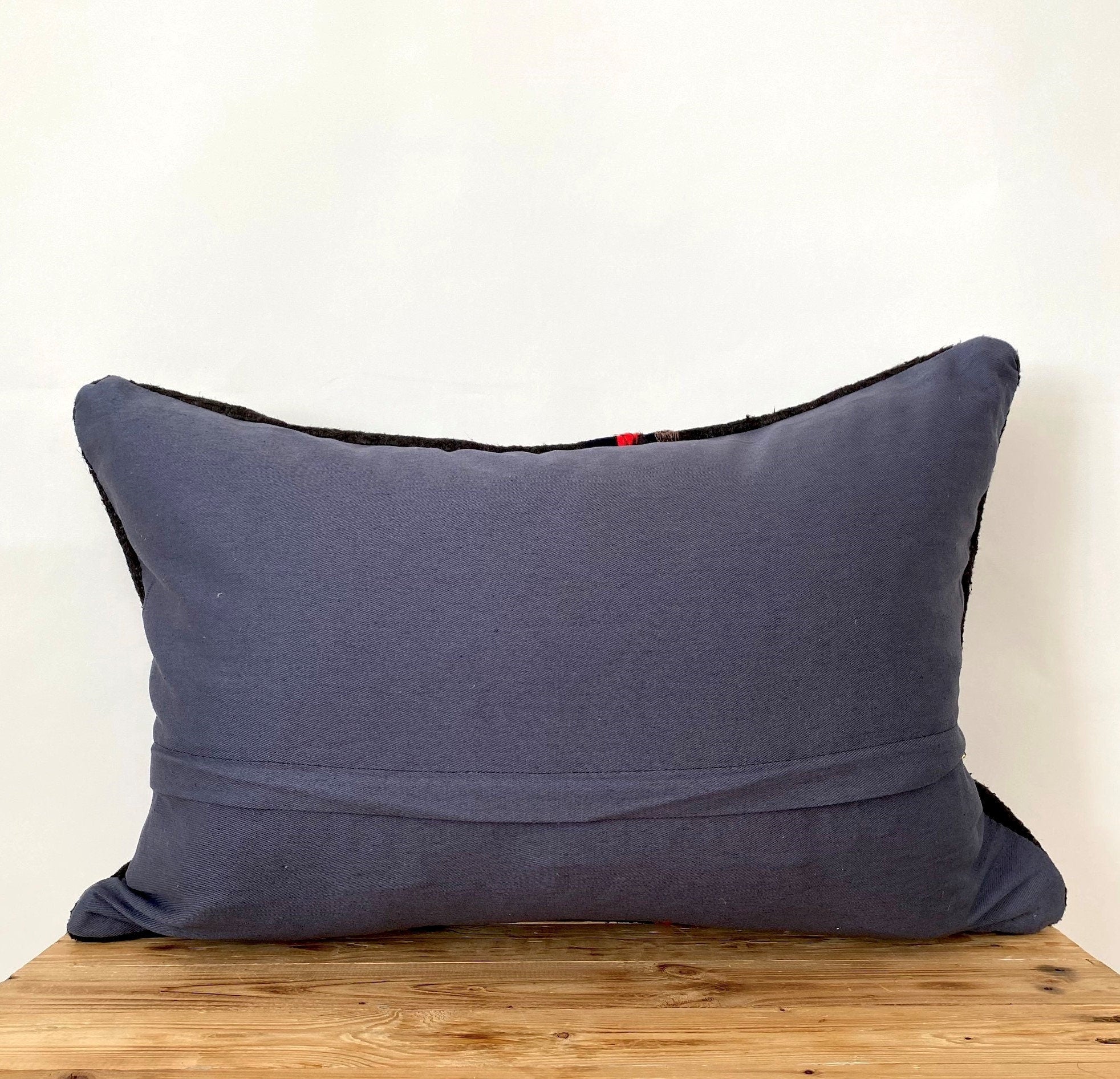 Lucasta - Brown Hemp Pillow Cover