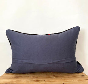 Lilias - Brown Hemp Pillow Cover