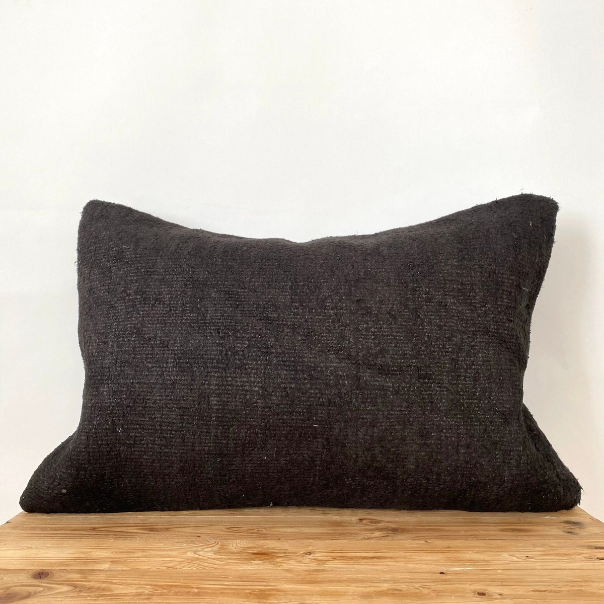 Lorenae - Brown Hemp Pillow Cover