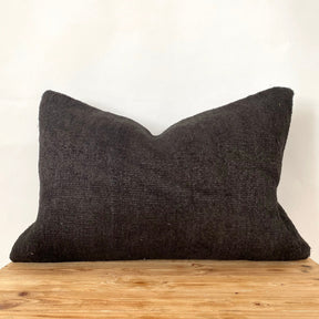 Lorenae - Brown Hemp Pillow Cover