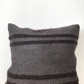 Lydian - Brown Hemp Pillow Cover