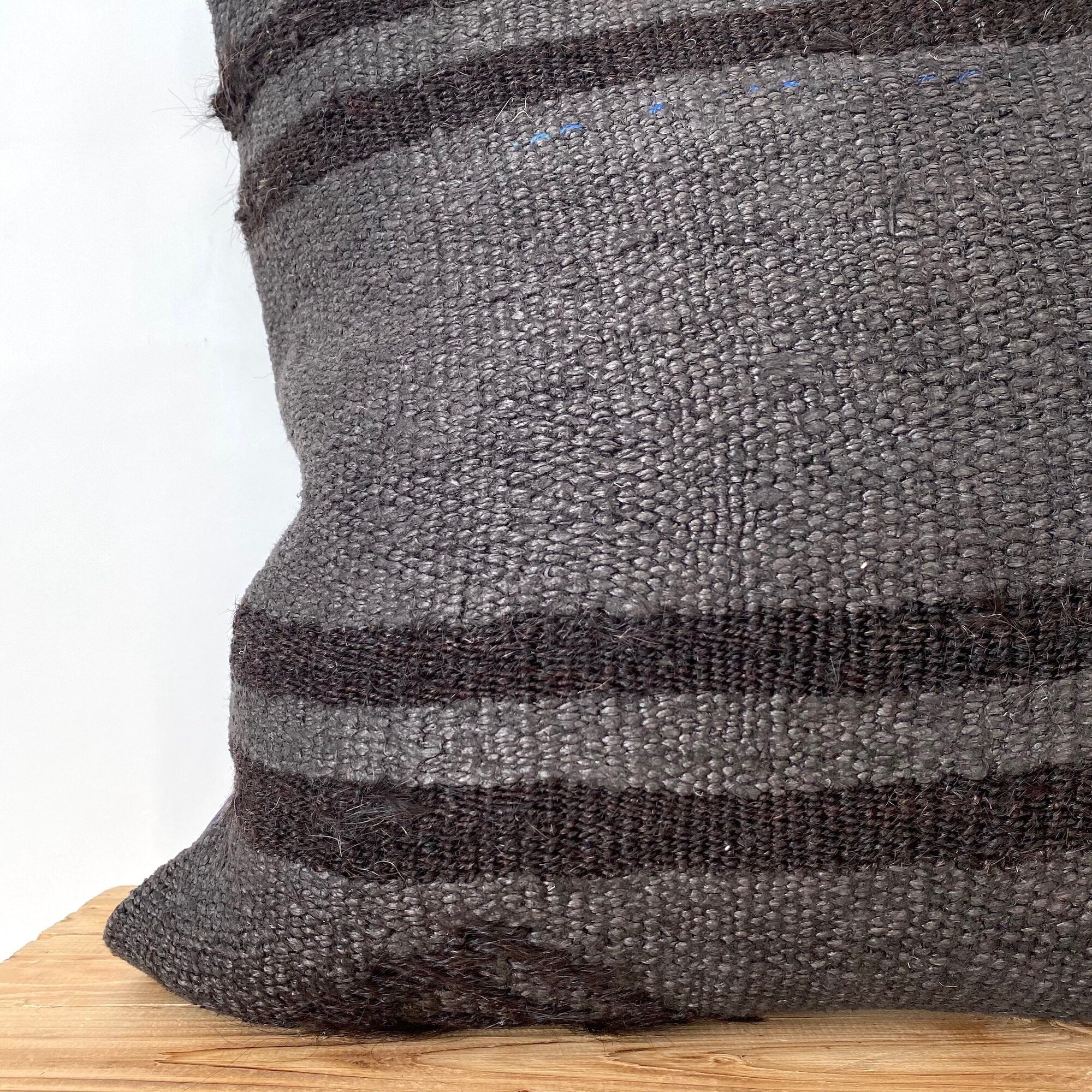 Lydian - Brown Hemp Pillow Cover