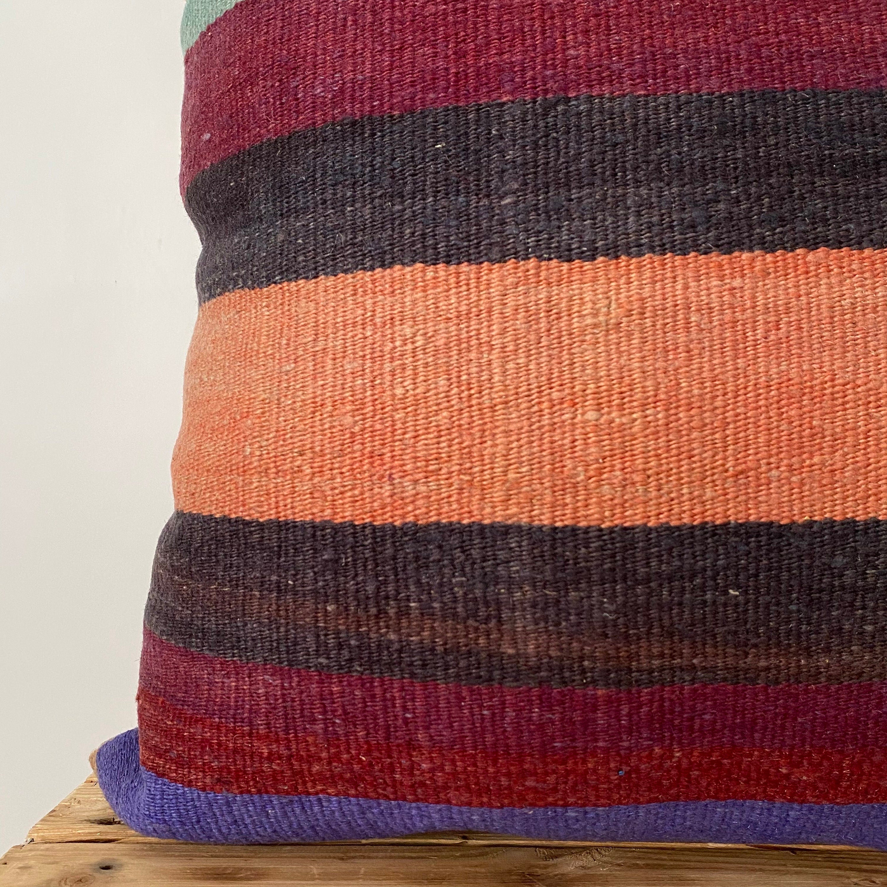 Yelina - Multi Color Kilim Pillow Cover