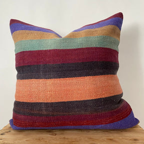 Yelina - Multi Color Kilim Pillow Cover