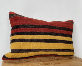 Yamina - Multi Color Kilim Pillow Cover