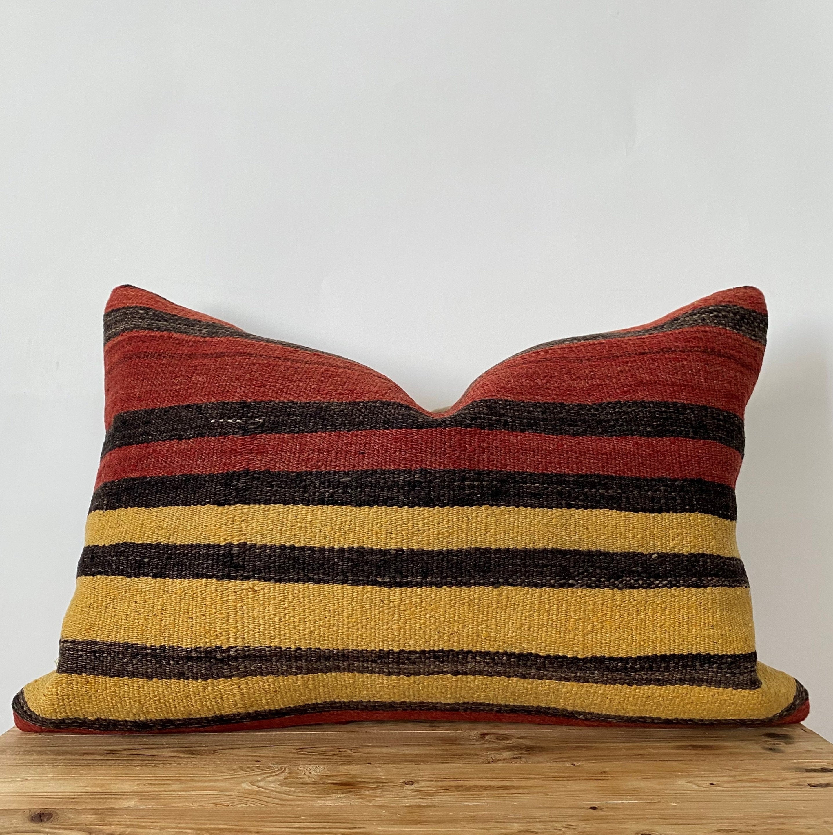 Yamina - Multi Color Kilim Pillow Cover