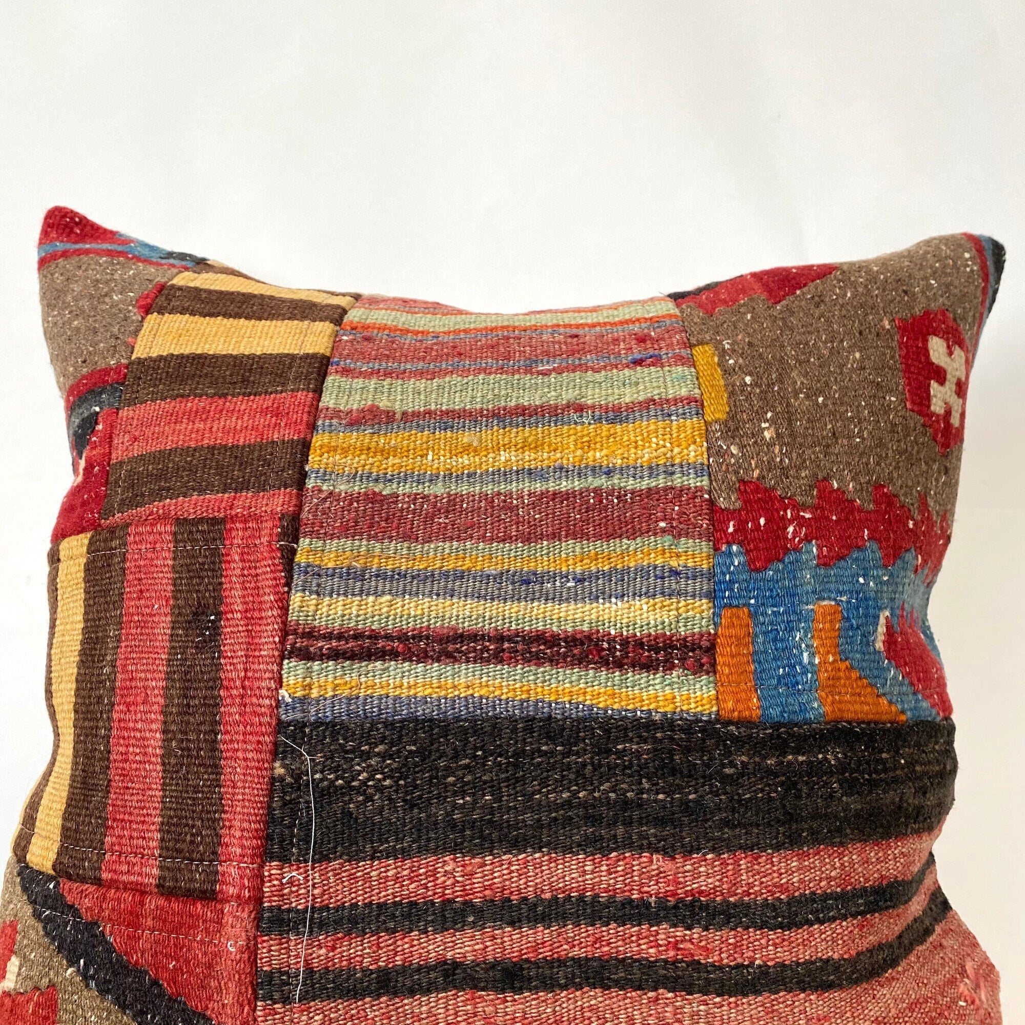 Yessenia - Multi Color Kilim Pillow Cover