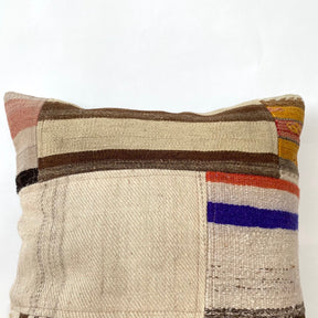 Yvette - Beige Kilim Pillow Cover