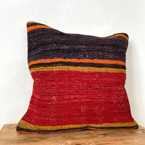 Larina - Red Kilim Pillow Cover