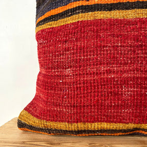 Larina - Red Kilim Pillow Cover