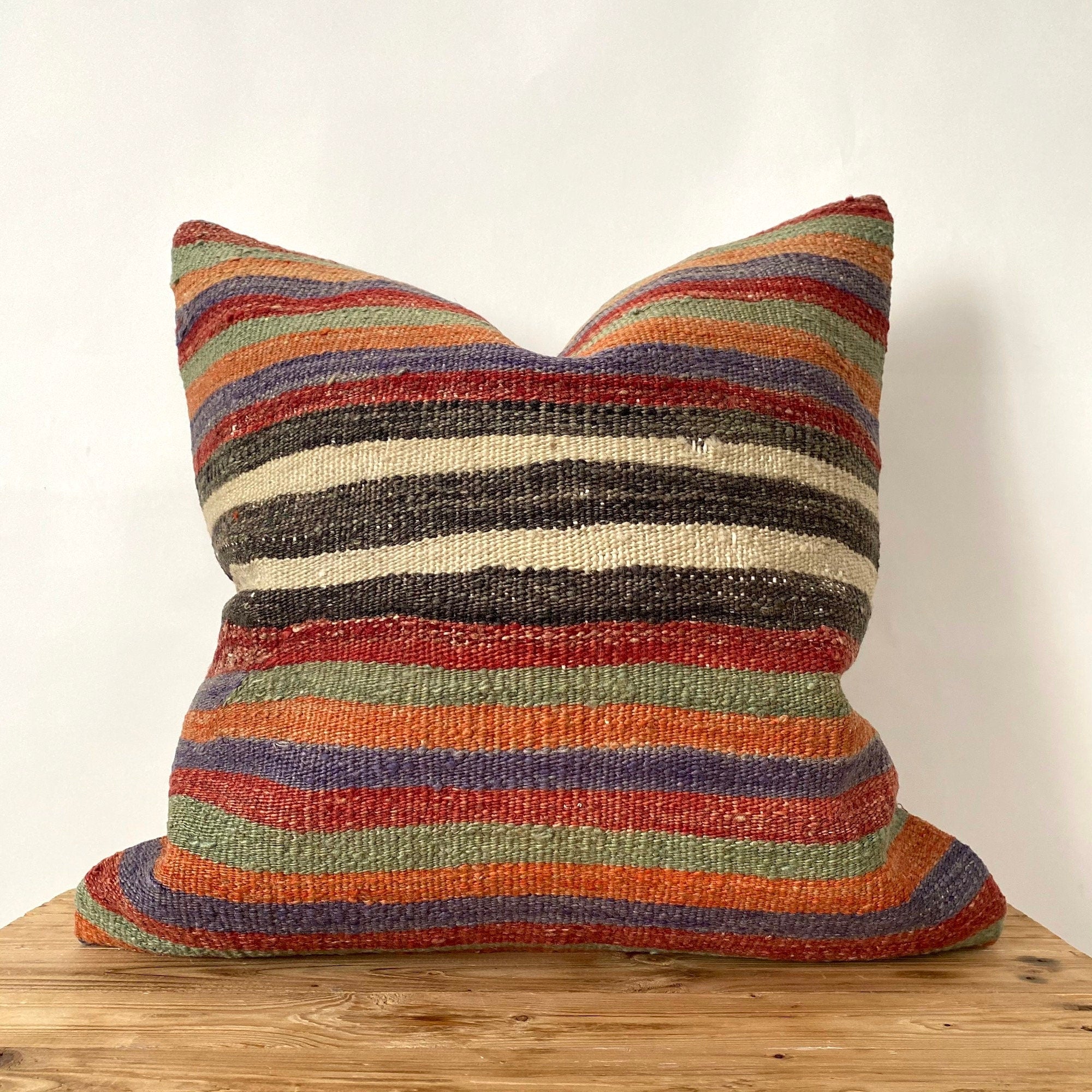 Lorielle - Multi Color Kilim Pillow Cover