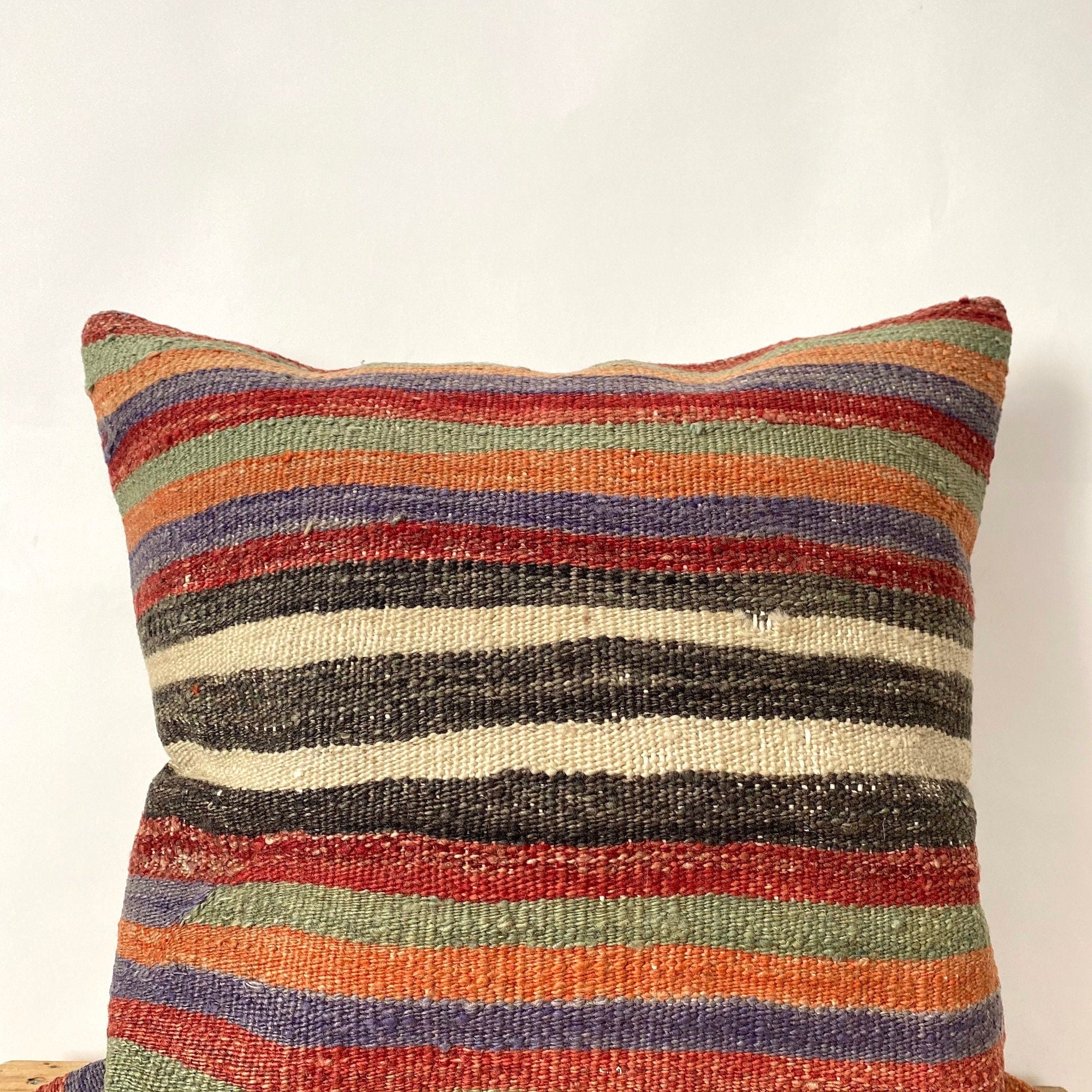 Lorielle - Multi Color Kilim Pillow Cover