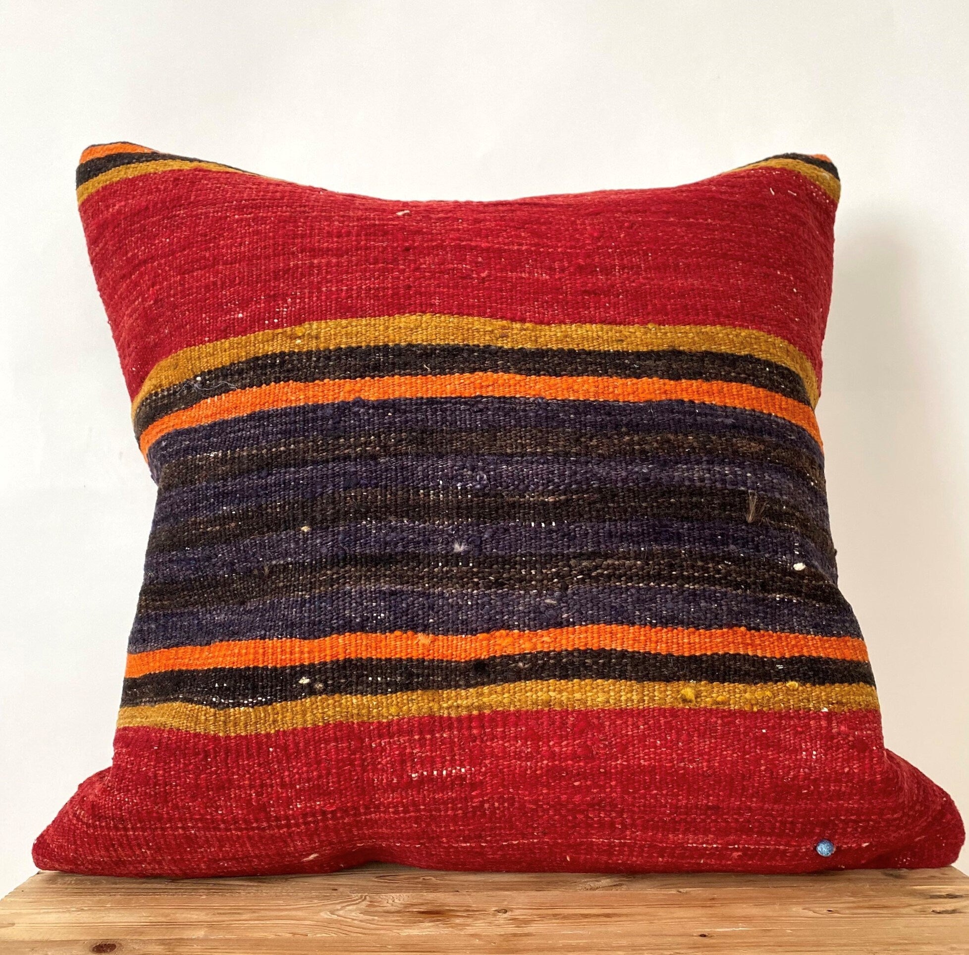 Lurline - Red Kilim Pillow Cover