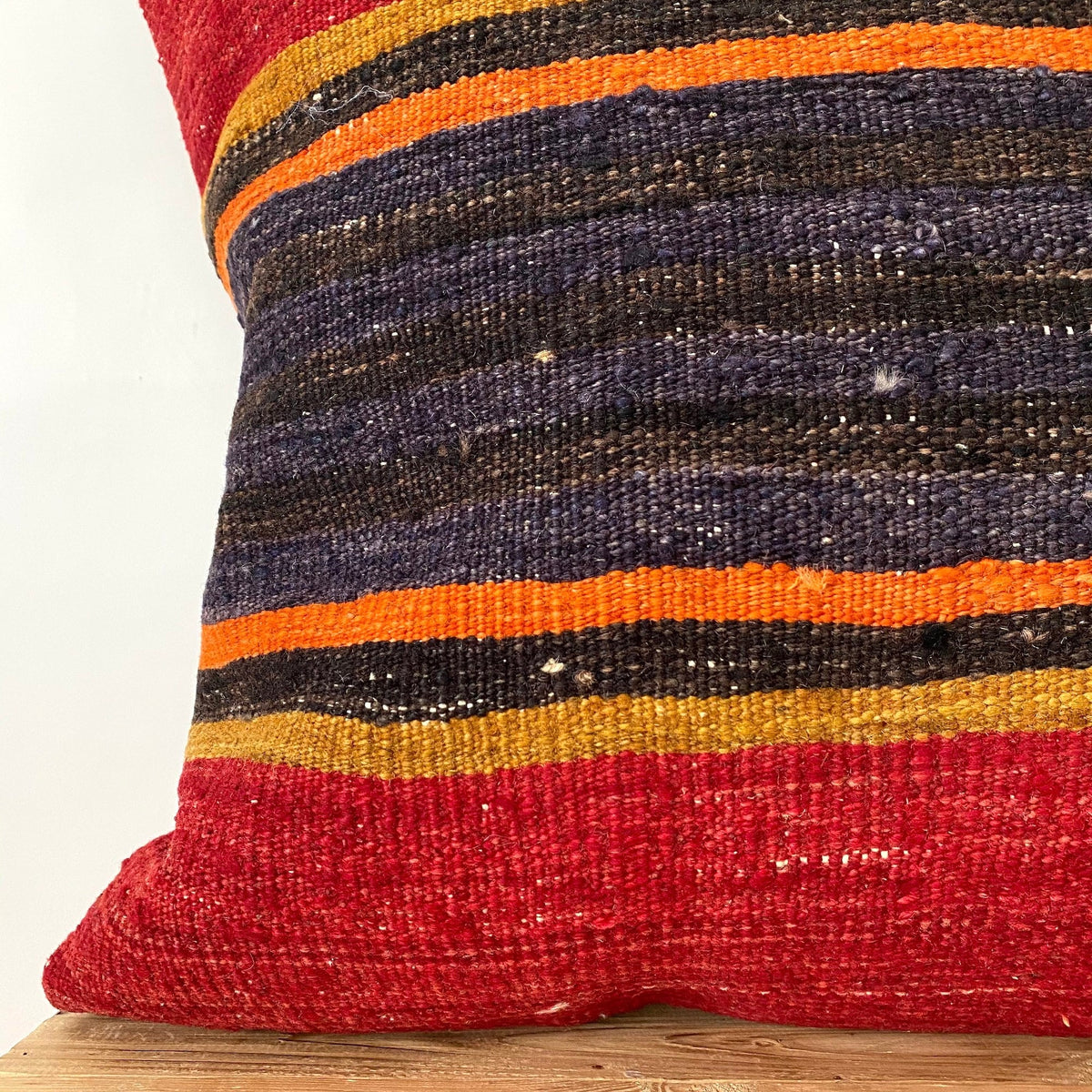 Lurline - Red Kilim Pillow Cover