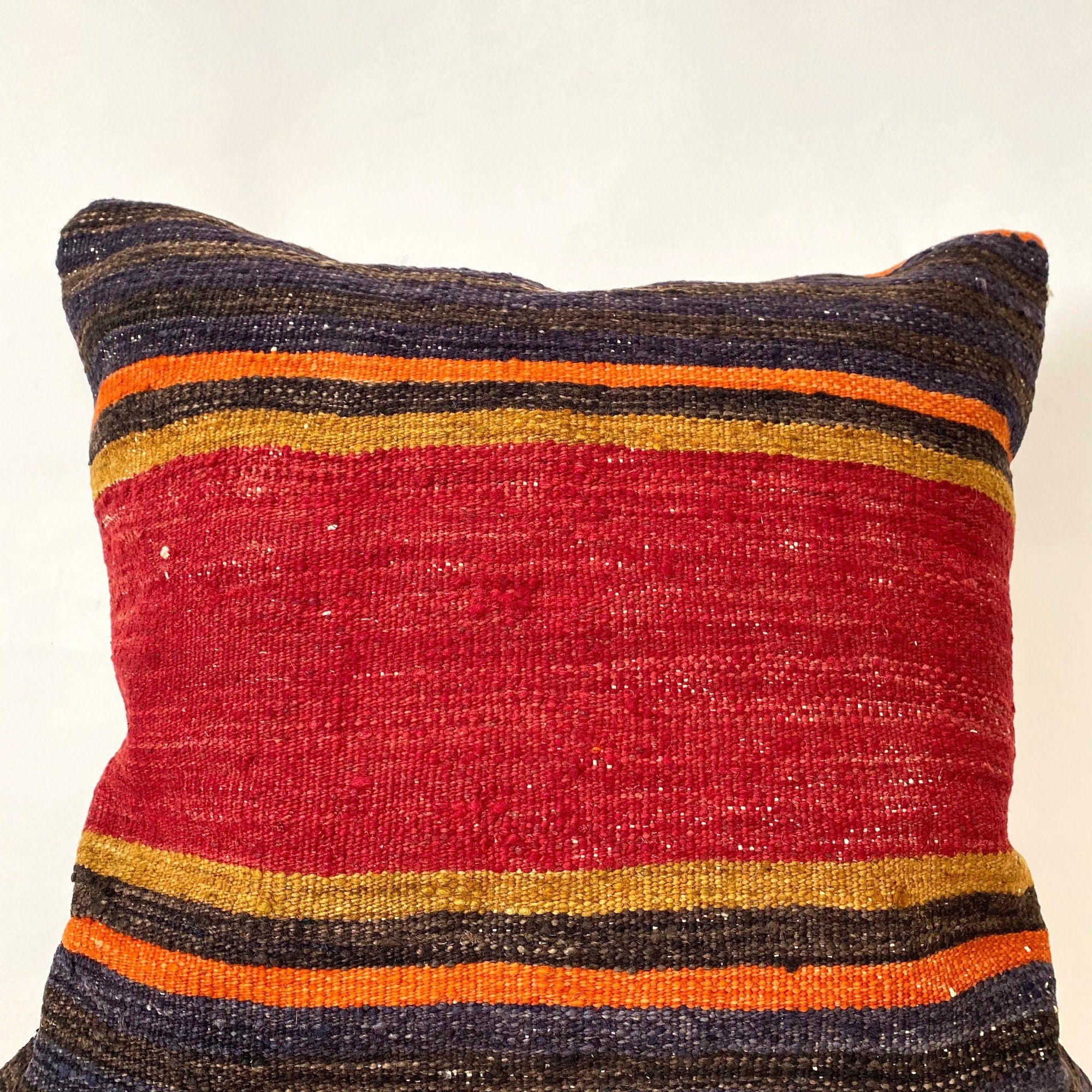 Lisbeth - Black Kilim Pillow Cover