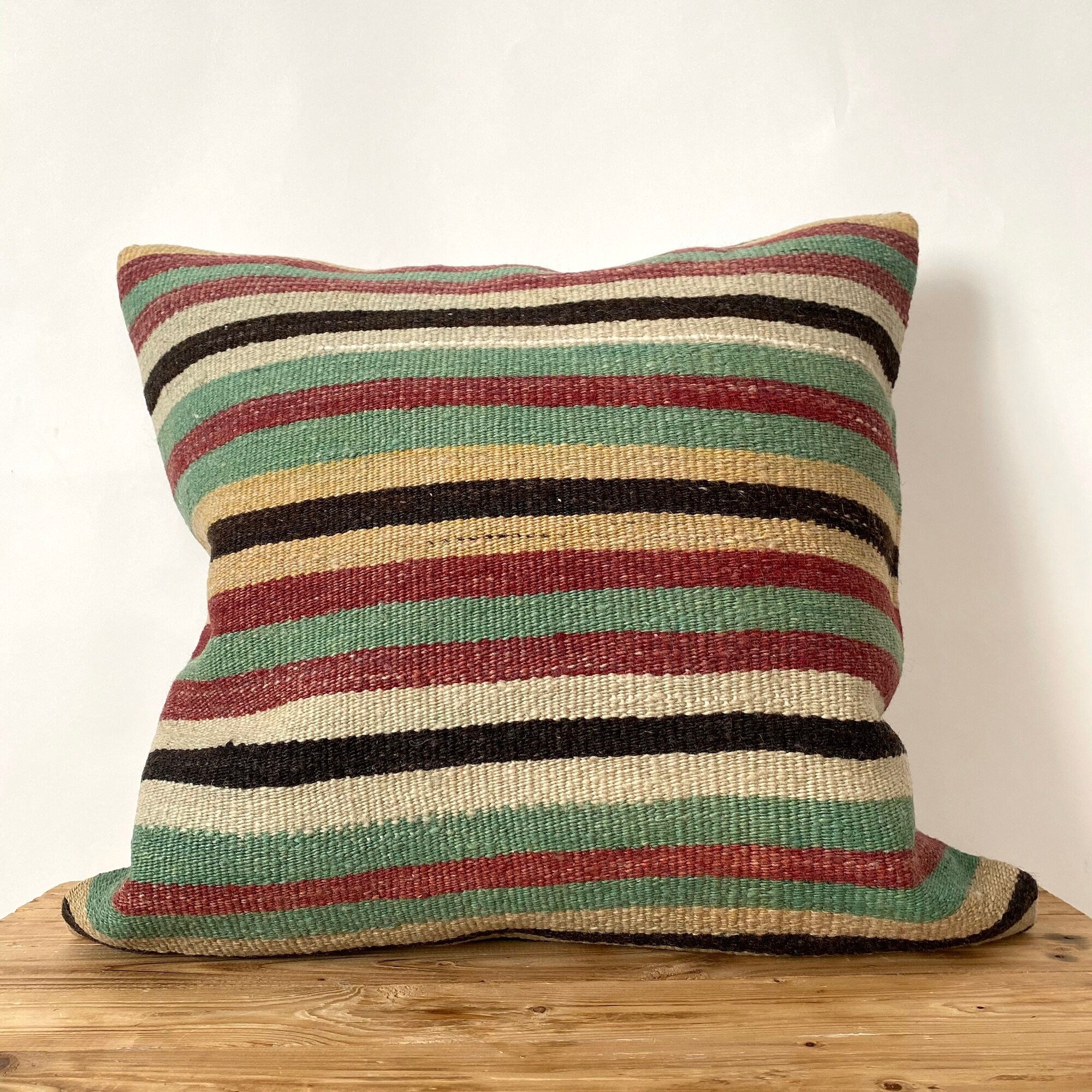 Lyanna - Multi Color Kilim Pillow Cover