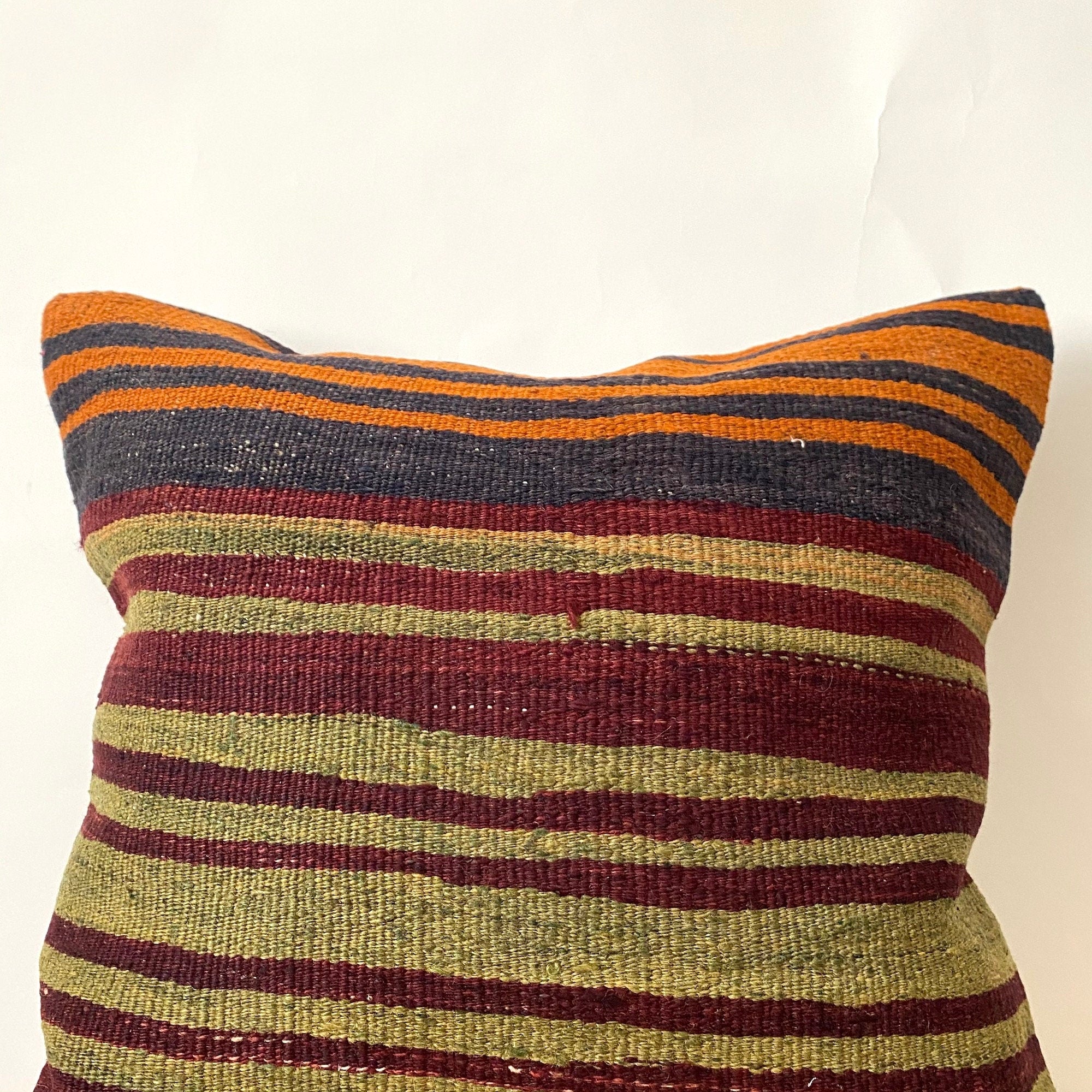 Lorinda - Multi Color Kilim Pillow Cover