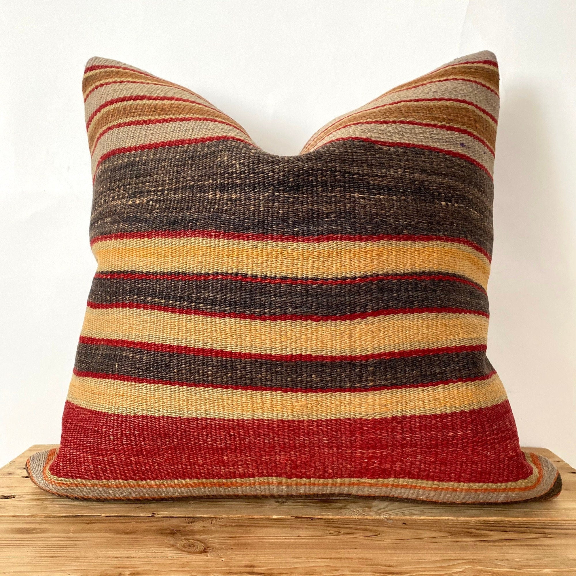 Laverna - Multi Color Kilim Pillow Cover