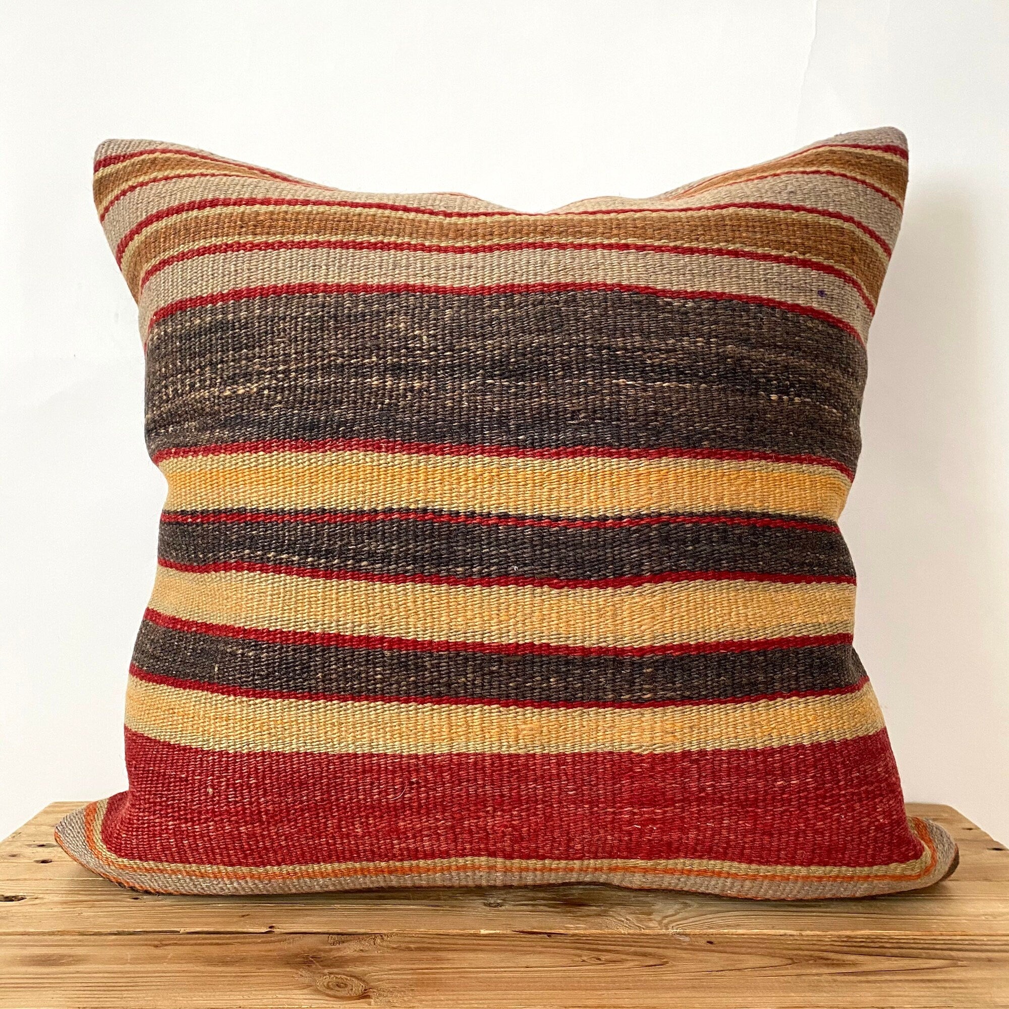 Laverna - Multi Color Kilim Pillow Cover