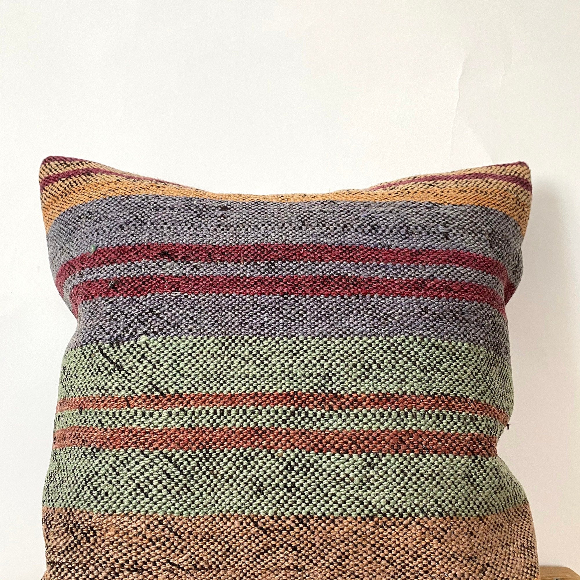 Lorelle - Multi Color Kilim Pillow Cover