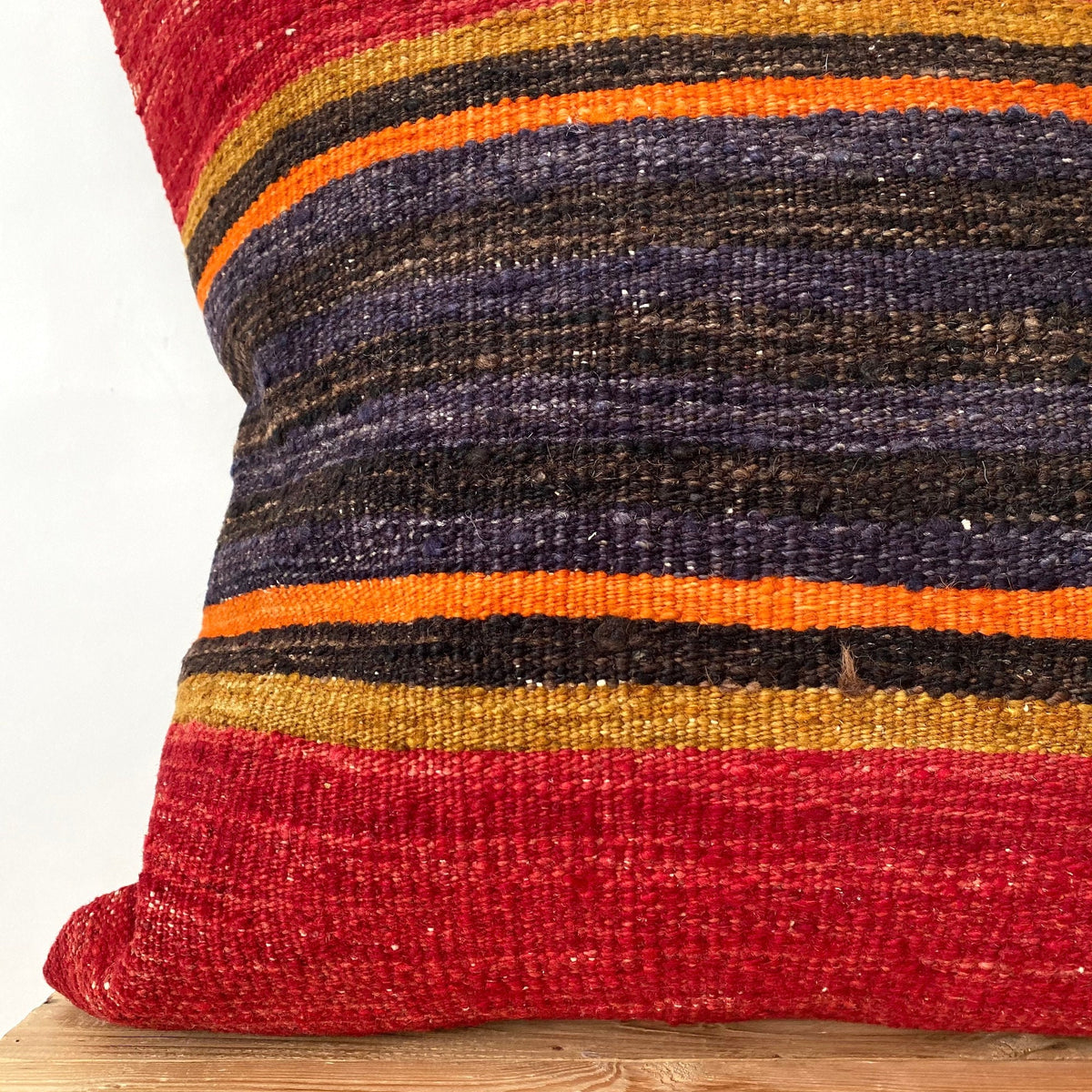 Lavinie - Red Kilim Pillow Cover