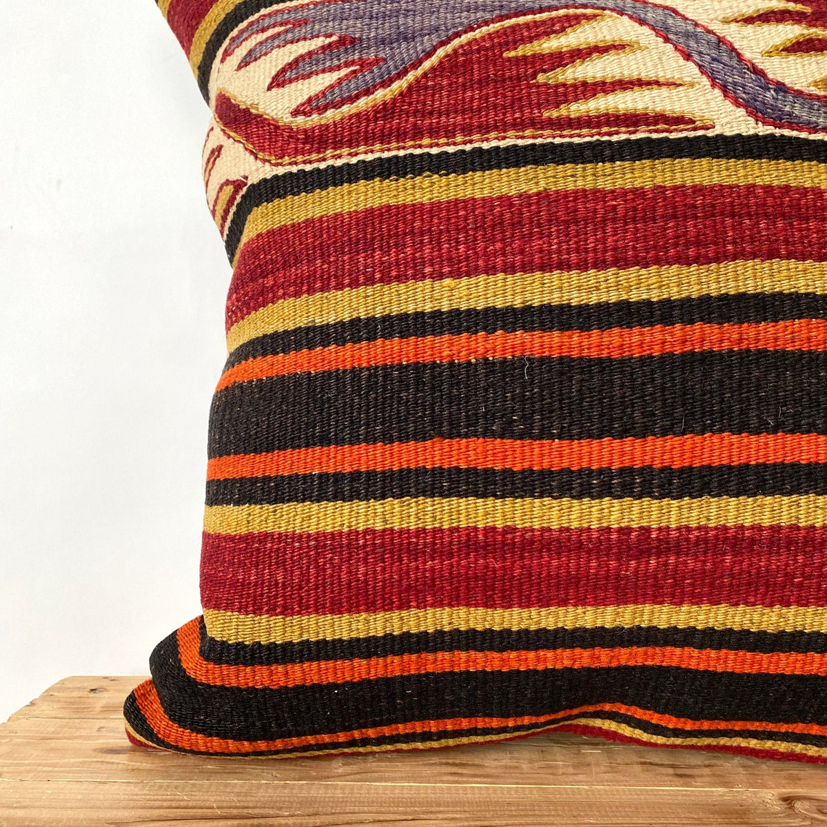 Lissandra - Red Kilim Pillow Cover