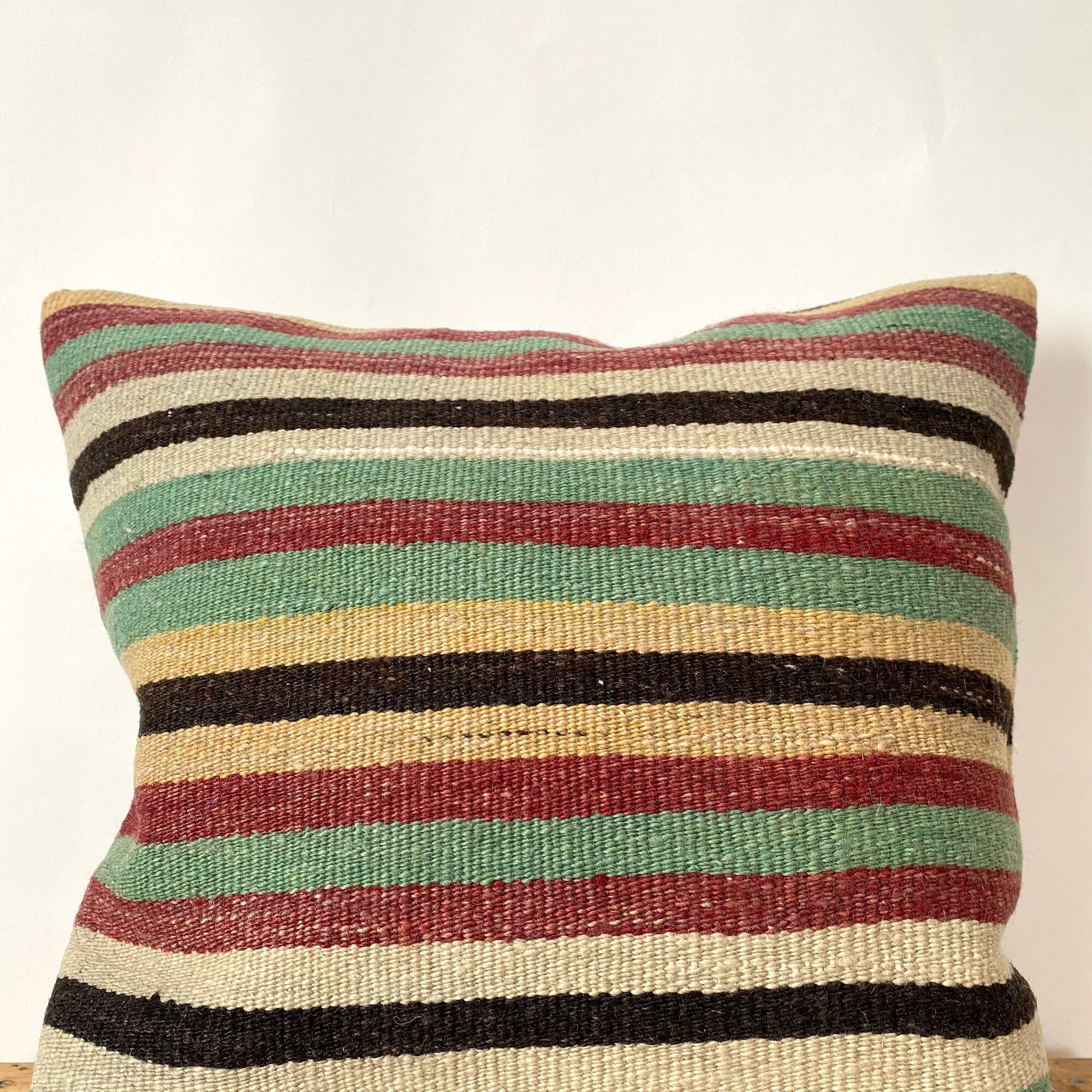 Lyanna - Multi Color Kilim Pillow Cover